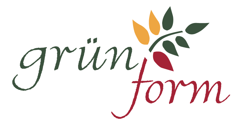 gruen und form Logo